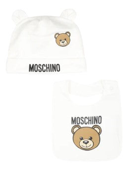 Moschino Cappelli CON TEDDY STAMPATO muy079 CON CLIPS