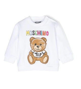 Moschino Sweatshirt mit Rundhalsausschnitt und MTF04Q-Aufdruck