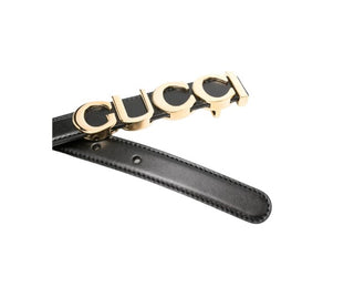 Gucci Cintura logo fori perforati 7516000ya0g1000