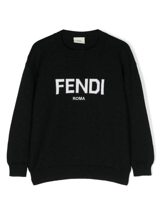 Fendi Crewneck Sweater with Logo JUG147-AOCH