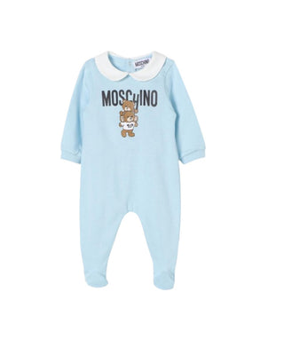 Moschino Tutina Con Logo e Teddy mzy037 Con Clips