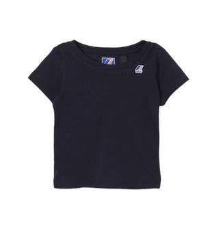 k-Way T-shirt con logo sul davanti K4114WW