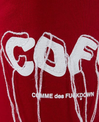 Comme des Fuckdown Jogger trousers with printed logo CDFD1997