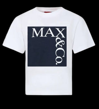 MAX&amp;Co. Halbarm-T-Shirt mit Rundhalsausschnitt MX0005-MX014