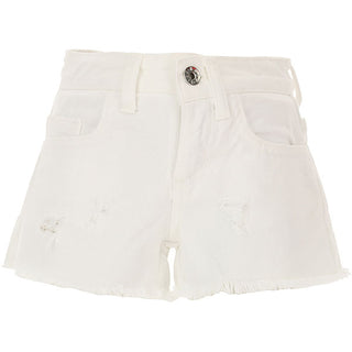 MSGM Shorts In Denim 018138 Da Bambina