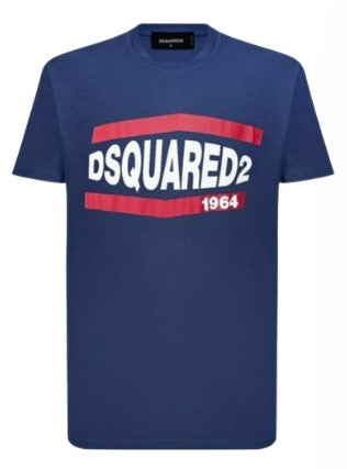 Dsquared2 T-shirt girocollo con logo S74GD0639