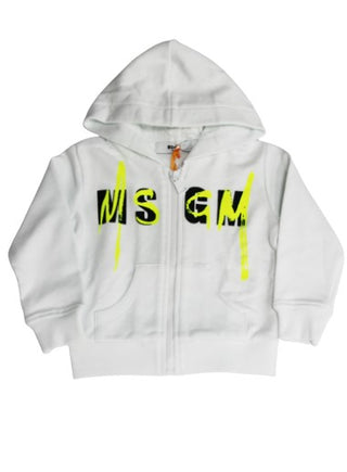 MSGM Sweatshirt mit Reißverschluss und Kapuze 022080