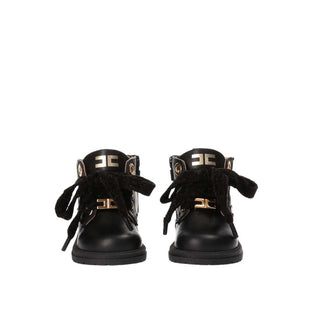 Elisabetta Franchi Quilted Amphibians f1a5-e0122 With Velvet Laces