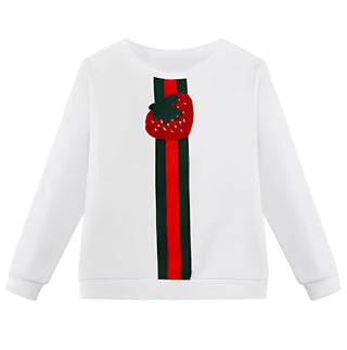 Gucci Rundhals-Sweatshirt 413234