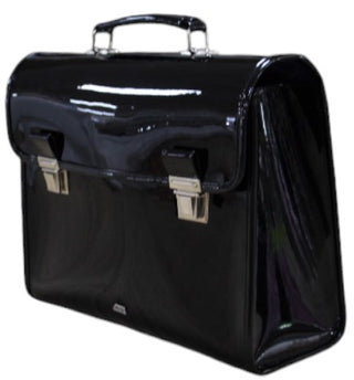 Escudama Patent Leather Briefcase Bag CATERINA