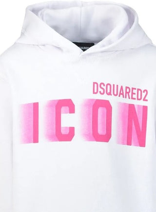 Dsquared2 Felpa con cappuccio e logo DQ2421-D003G