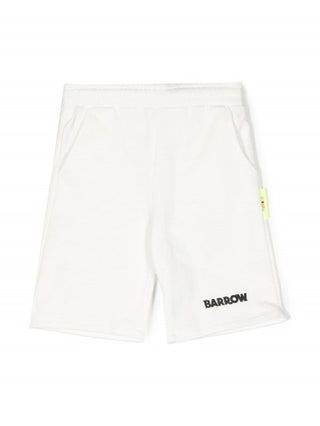 Barrow Bermuda Shorts In Fleece 032960 With Logo Junior Unisex