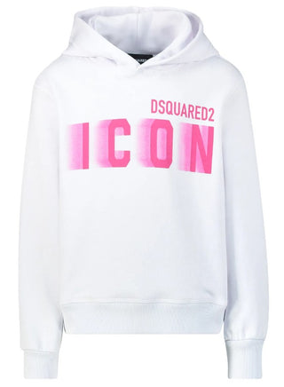 Dsquared2 Felpa con cappuccio e logo DQ2421-D003G