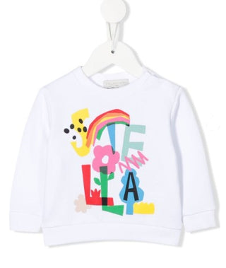 Stella McCartney Rundhals-Sweatshirt 8R4030