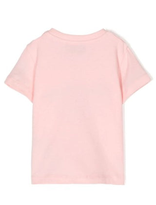 Moschino T-shirt girocollo con ricamo MUM03O