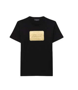 Versace Crewneck T-shirt with logo I000239