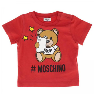 Moschino Crewneck T-shirt with symbol MTM01H