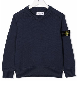 Langärmliger Pullover mit Rundhalsausschnitt von Stone Island 7516515A2