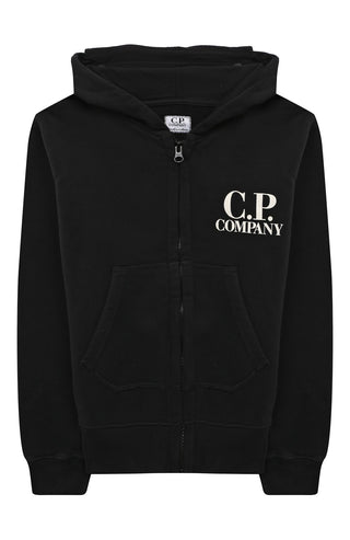 C.P. Company Felpa con zip e cappuccio 13CKSS019B