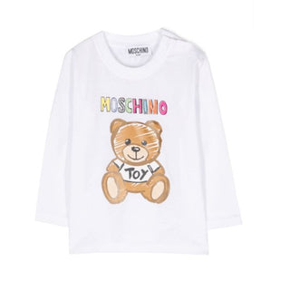 Moschino T-Shirt mit Rundhalsausschnitt und MYO00D-Aufdruck