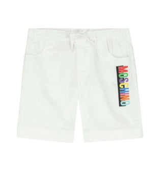 Moschino Bermudashorts mit aufgedrucktem Logo HMQ00I