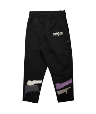 Comme des Fuckdown Pantalone in nylon con logo CDFU1997