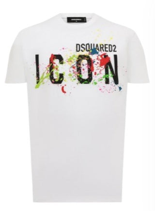 Dsquared2 T-shirt girocollo con logo S79GC0052