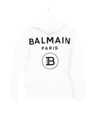 Balmain Felpa con zip e cappuccio 6M4750