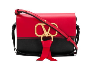 Valentino Garavani Borsa logo con anello e nastrino RW0B0E04EJA a incastro