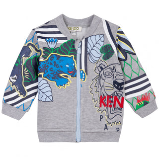 Kenzo Zip Up Sweatshirt KM17507