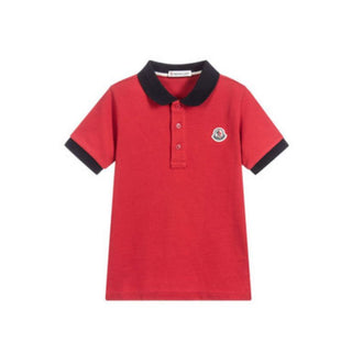 Moncler PMMP10-E096A Symbol Polo T-Shirt