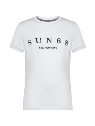 Sun68 T-shirt con logo T42311