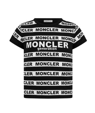 Moncler T-shirt girocollo con stampa F19548C70810