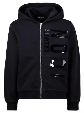 Dsquared2 Sweatshirt mit Reißverschluss und Kapuze DQ0581-D002Y