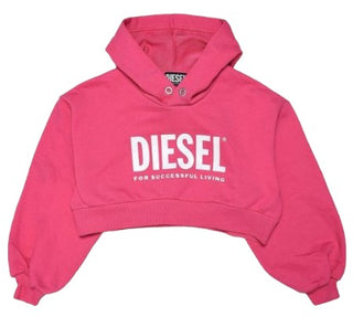 Diesel Cropped Logo Sweatshirt J00621