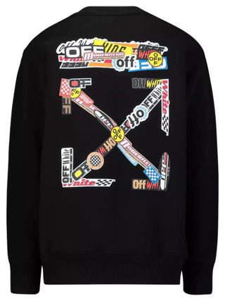 Off-White Crewneck Sweatshirt OBBA001S22FLE009