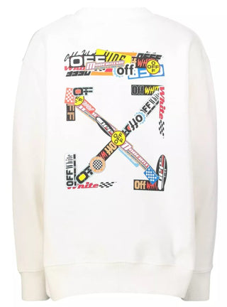 Off-White Crewneck Sweatshirt OBBA001S22FLE009