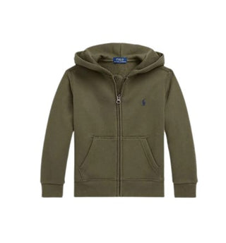 Polo Ralph Lauren Felpa con zip e cappuccio 323799360032