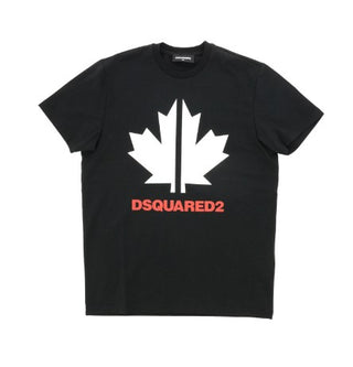 Dsquared2 T-shirt girocollo con logo frontale DQ03WD-D00X4