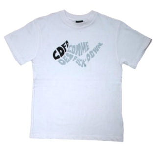 Comme des Fuckdown T-shirt girocollo con stampa CDFD1946