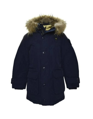 Blauer Giubbino Lungo 19WBLKK03356 Ecopelliccia Interna Da Bambino