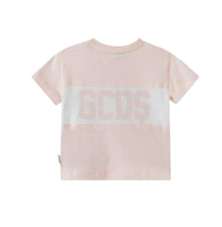 GCDS-T-Shirt mit dem ikonischen Logo GMM003