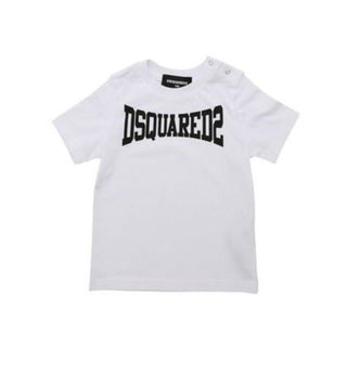 Dsquared2 T-shirt girocollo con logo stampato DQ0168-D00MV