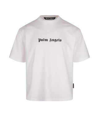 Palm Angels Classic Logo T-shirt PMAA089C99JER0030110 In Cotton