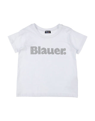 Blauer T-shirt girocollo 22SBLGH02461