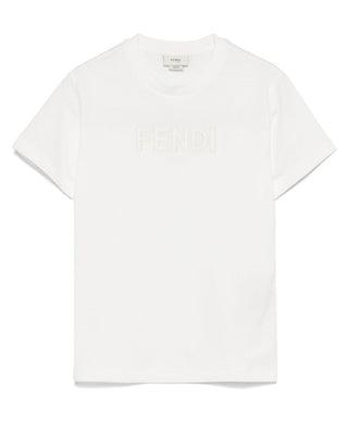 Fendi Kurzarm-T-Shirt JUI174-7AJ mit Logo