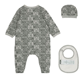 Moschino Playsuit MIT LÄTZCHEN UND HUT MUY03B MIT CLIPS