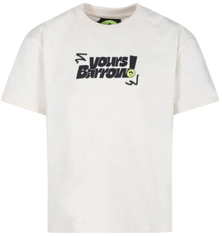 Barrow T-shirt with front print F4BKJUTH071