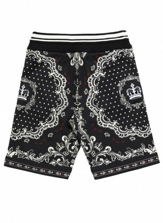 Dolce &amp; Gabbana Bermudashorts aus Fleece L4JQF0-G7VEU