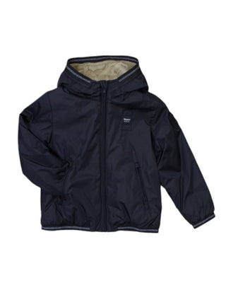 Blauer Edith Kapuzenjacke 24WBBXC02551 für Neugeborene